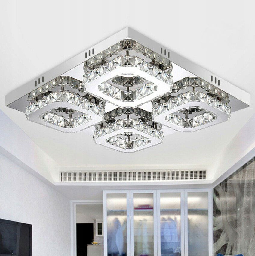 LAMPA KRYSZTAŁOWA PLAFON APP401-C