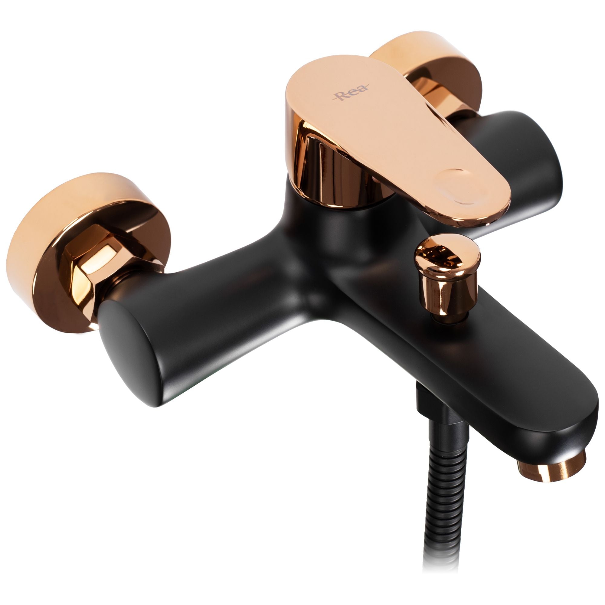 Bateria Wannowa REA MILD Czarna Różowo Złota