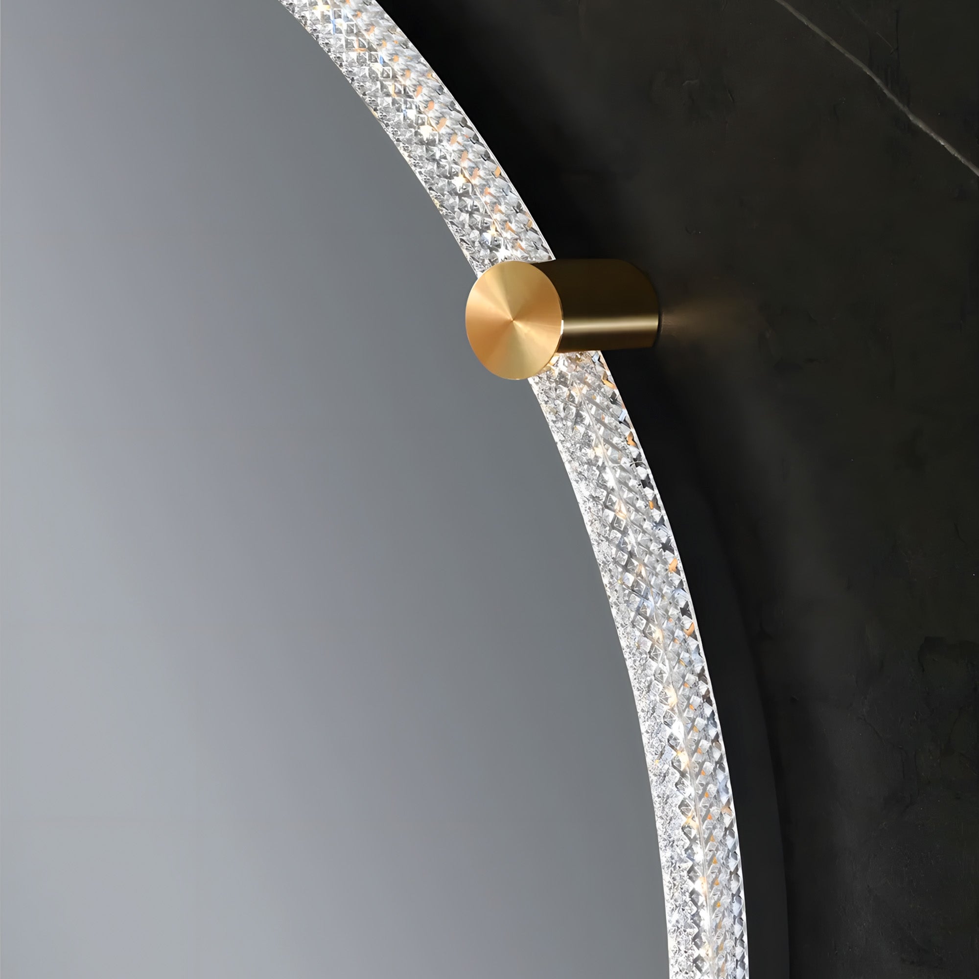 Lustro Ścienne Led Z Ramą 60cm 106  5