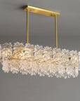 LAMPA KRYSZTAŁOWA WISZĄCA APP1198-4CP ZŁOTA