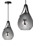 Lampa Wisząca APP1774-1CP Black Grey  1