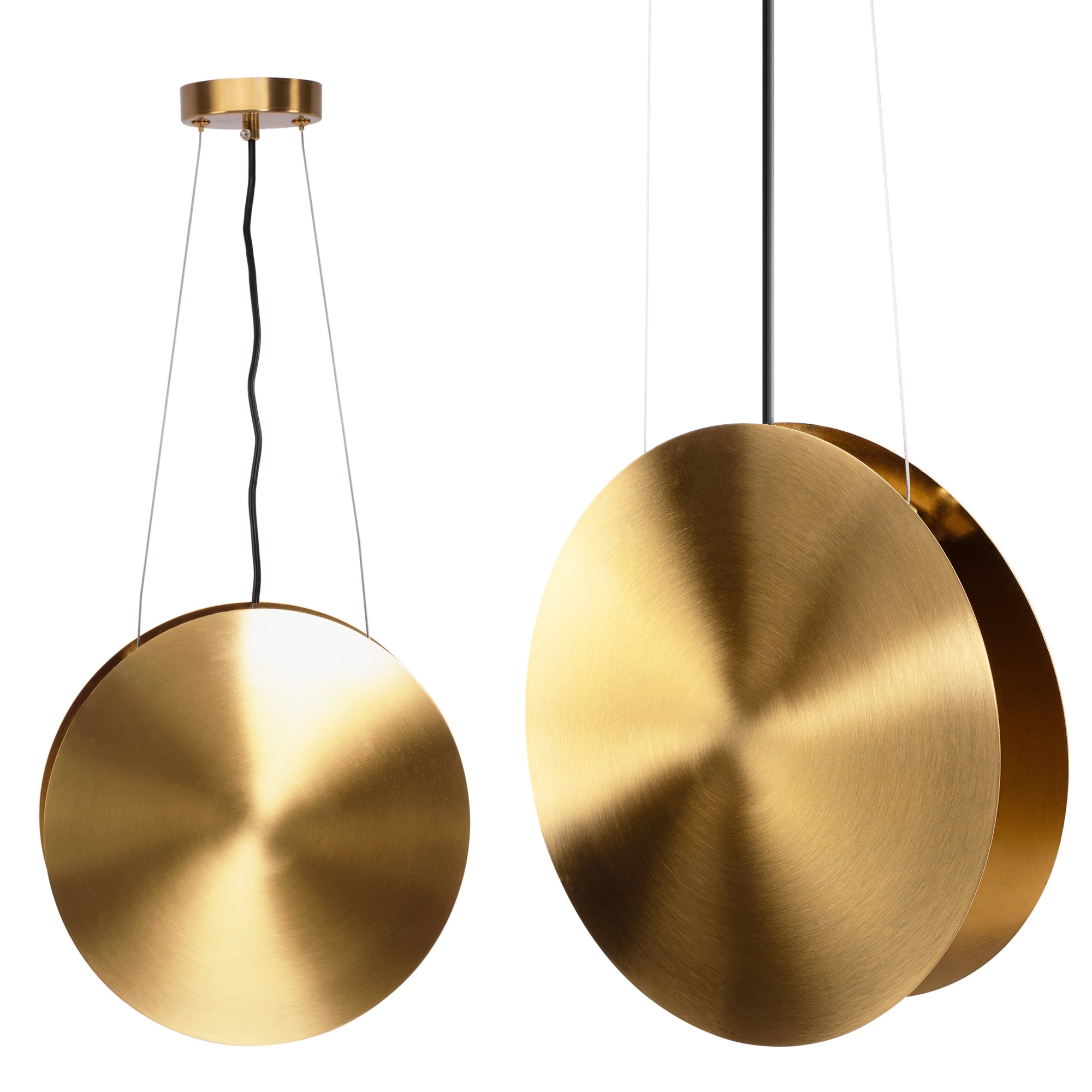 Lampa Wisząca Złota App1377-cp  1
