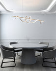 LAMPA WISZĄCA LED G065-CP Złota  4