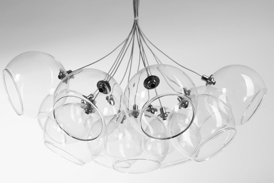 Lampa Sufitowa Wisząca Szklane Kule APP561-13CP
