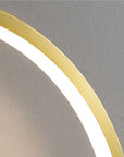 LAMPA ŚCIENNA KINKIET LED APP1384-CW GOLD 30cm