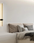 Kinkiet Ścienny Led Lhj062-w Czarno Złoty  2