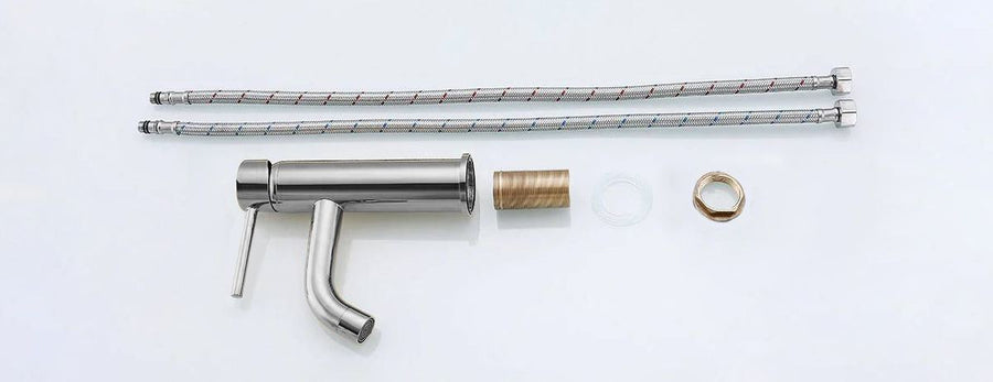 Bateria umywalkowa Rea Lungo Chrom Niska