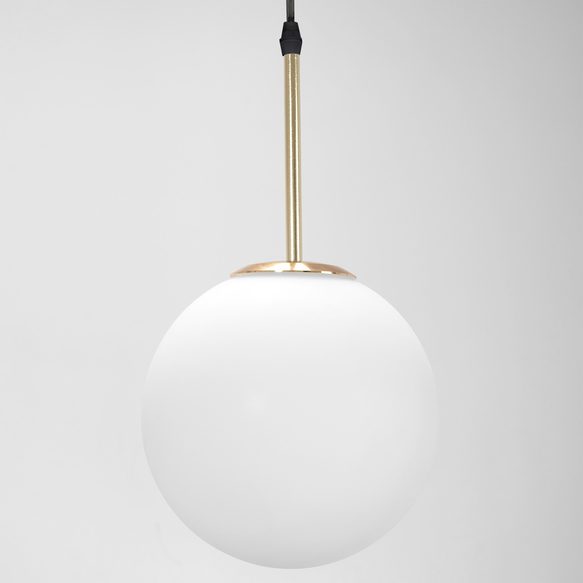 Lampa Ścienna Kinkiet Szklana Kula APP653-1W Złota  3