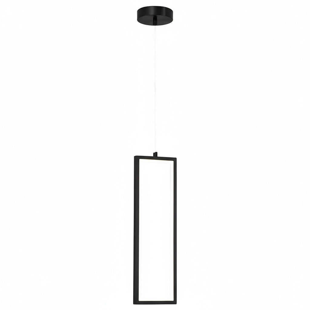 LAMPA SUFITOWA WISZĄCA LED LHJ083-1CP CZARNA  6