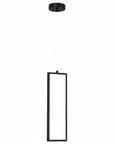 LAMPA SUFITOWA WISZĄCA LED LHJ083-1CP CZARNA  6