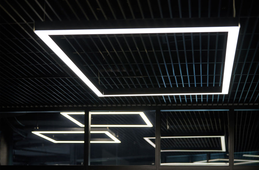 Lampa sufitowa plafon APP1284-C Czarna