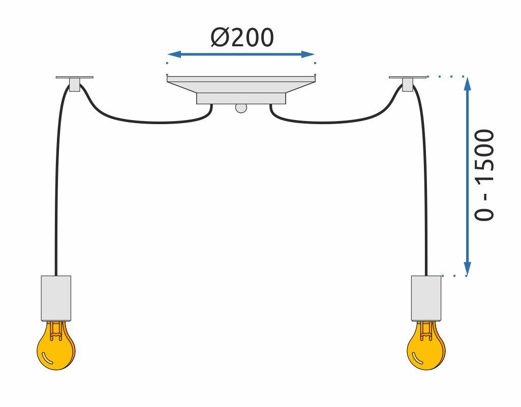 Lampa Pająk Spider 6
