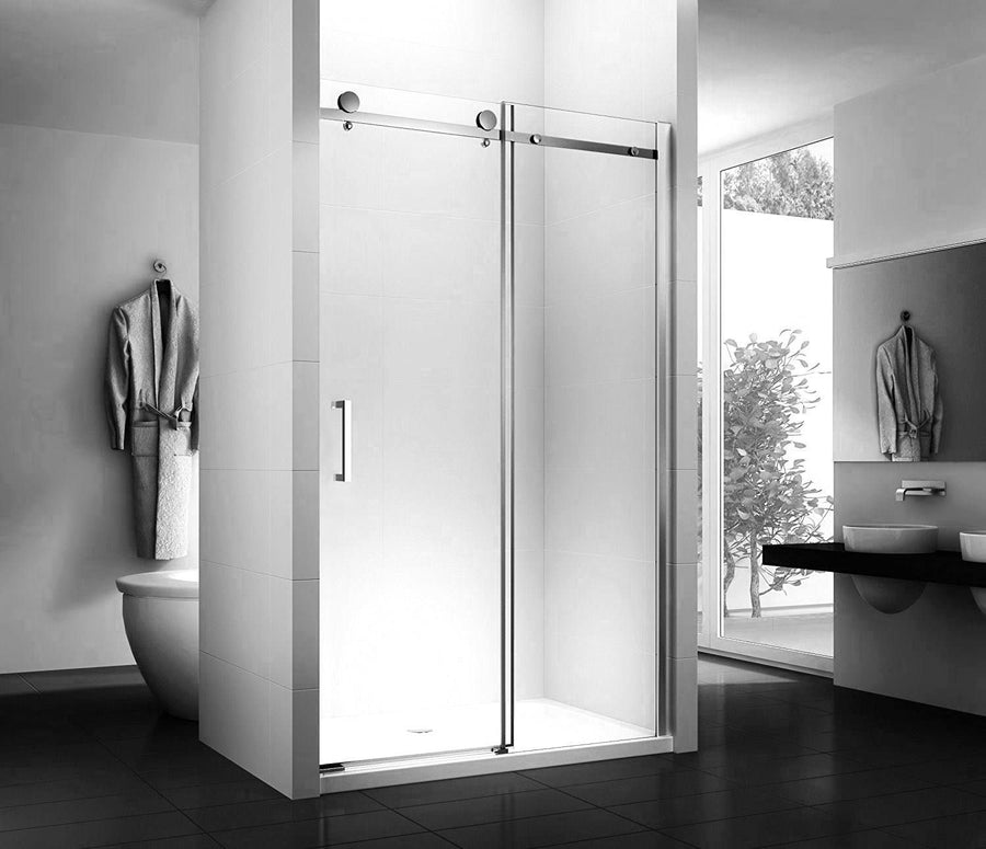 Drzwi prysznicowe Rea Nixon-2 120 Chrome Lewe