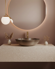 Umywalka nablatowa Rea Pearl Ombre  5