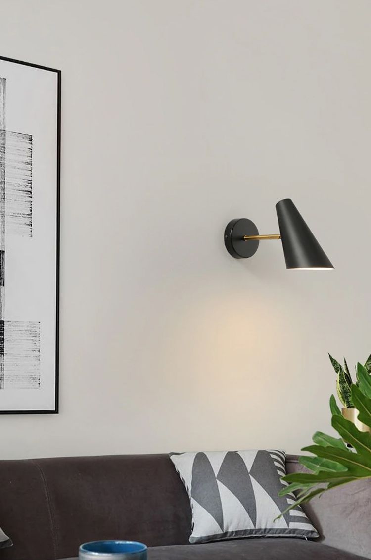 LAMPA ŚCIENNA KINKIET APP1141-1W  Czarny