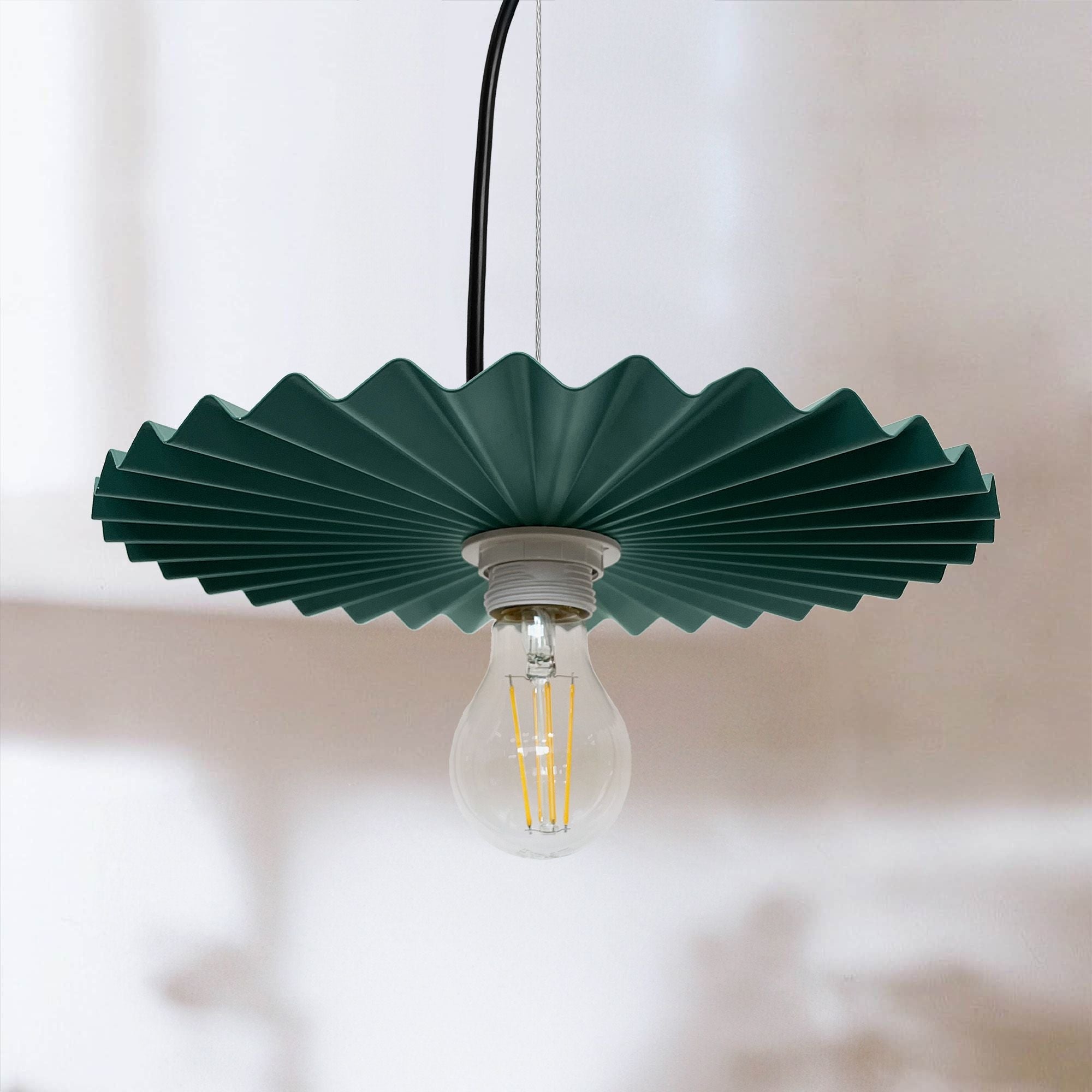 LAMPA SUFITOWA WISZĄCA APP1455-1CP Zielony  10