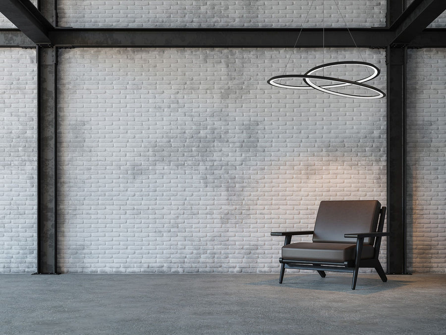 Lampa Wisząca APP1194-CP Czarna