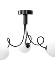 Lampa Sufitowa APP1154-3CP Czarna
