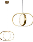 Lampa Wisząca Led App1555-cp Gold  1