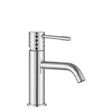 Bateria umywalkowa Rea Lungo Diamond Chrom Niska  1