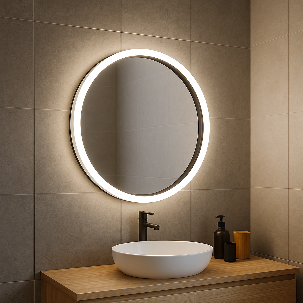 Lustro Ścienne Led 60cm Bl804  6