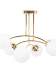 Lampa Wisząca Sufitowa Złota APP1577-6C  1