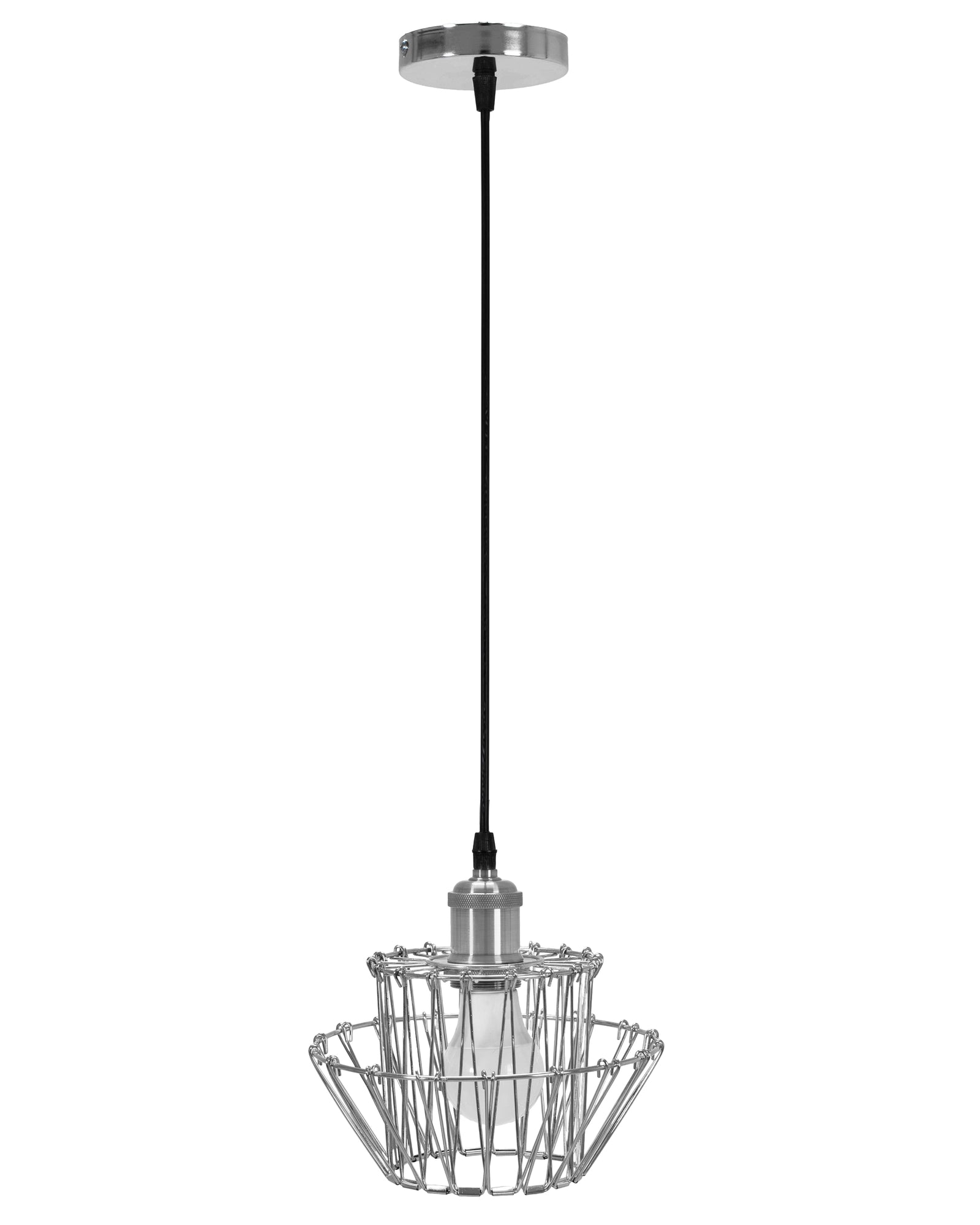 Lampa Sufitowa Wisząca APP943-1CP Set Chrome  4