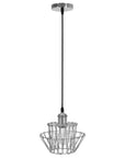 Lampa Sufitowa Wisząca APP943-1CP Set Chrome  4