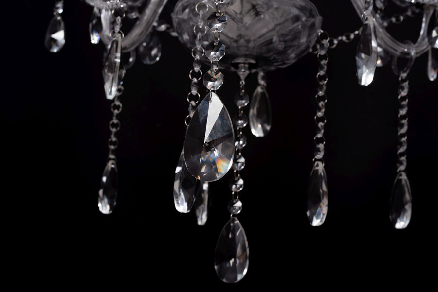 Lampa Kryształowa Żyrandol 300752