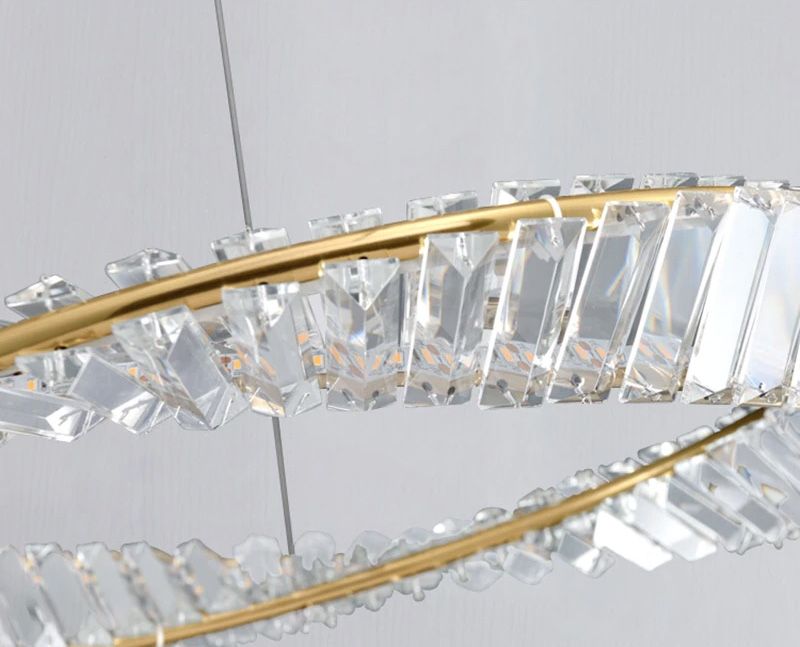 KRYSZTAŁOWA LAMPA SUFITOWA LED APP1064-1CP